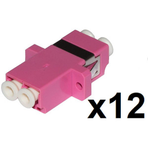 Adattatore Fibra Ottica ST/SC, Singolo Mode Duplex | Connettore Da SC Femmina A ST Femmina In Plastica, Per Cavi 9-125 µm, Accoppiatore Doppio - 5