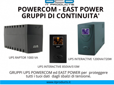 GRUPPI DI CONTINUITA'  POWERCOM E EAST POWER